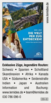 Lernidee – Die Welt per Zug entdecken!