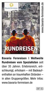 Bavaria Fernreisen – Weltweite Rundreisen vom Spezialisten