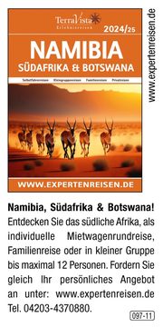 Namibia, Südafrika & Botswana