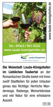 Lauda-Königshofen – Die Weinstadt im Lieblichen Taubertal