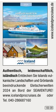 ISLAND ProCruises – Kreuzfahrten Island und Grönland