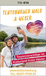 Teutoburger Wald & Weser - Tourenvorschläge im Kulturland Kreis Höxter