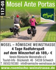 Roemische Weinstrasse – Mosel Ante Portas - Radfahrspaß