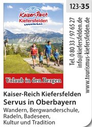 Kaiser-Reich® Oberaudorf Kiefersfelden – Urlaub in den Bergen