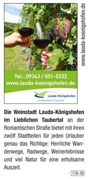 Lauda-Königshofen – Die Weinstadt im Lieblichen Taubertal