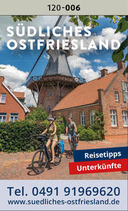Südliches Ostfriesland - Reisetipps und Unterkünfte