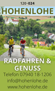 Hohenlohe - Radfahren & Genuss