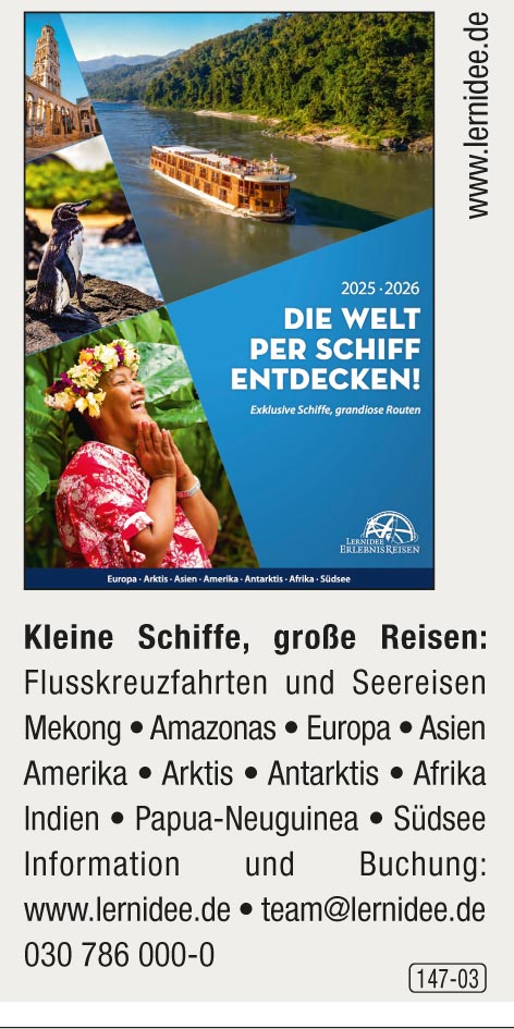 Lernidee – Die Welt per Schiff entdecken!