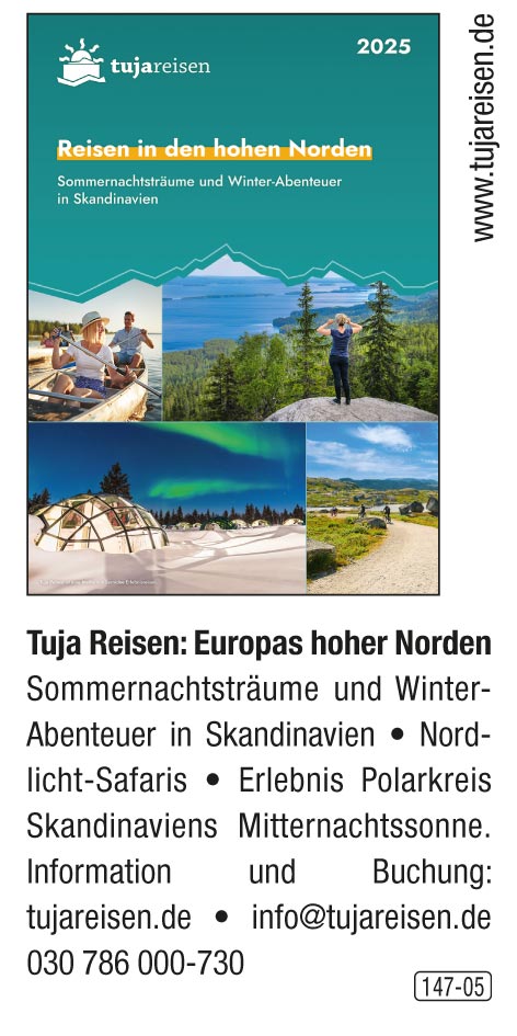 Tujareisen – Reisen in den hohen Norden!