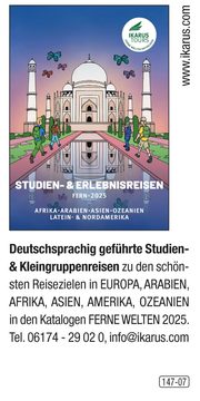 Ikarus Tours – Studien- & Erlebnisreisen