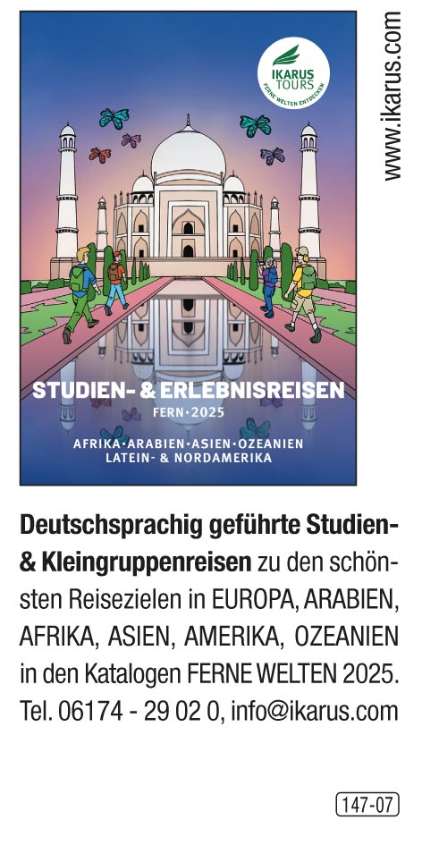 Ikarus Tours – Studien- & Erlebnisreisen