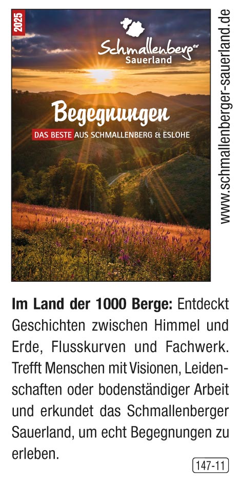 Schmallenberger Sauerland - Begegnungen in Schmallenberg & Elslohe