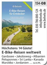 BELVELO- E-Bike Reisen für Entdecker
