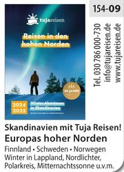 Tujareisen – Reisen in den hohen Norden!