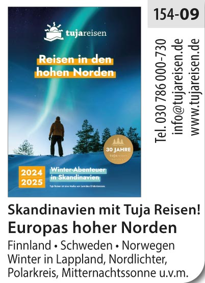 Tujareisen – Reisen in den hohen Norden!