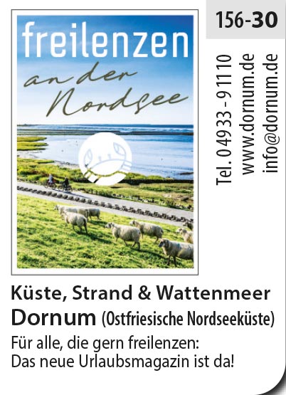 Dornum – Freilenzen an der Nordsee
