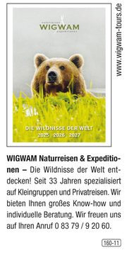 WIGWAM – Die Wildnisse der Welt