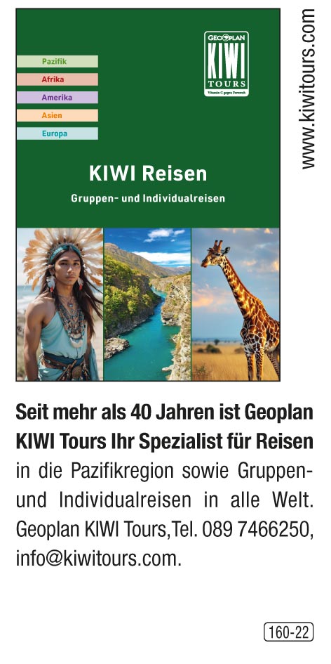 Geoplan KIWI Reisen – Gruppen- und Individualreisen