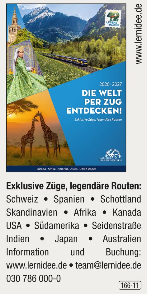 Lernidee – Die Welt per Zug entdecken!