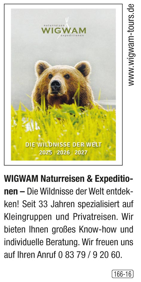 WIGWAM – Die Wildnisse der Welt
