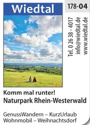 Urlaub im Wiedtal - Komm mal runter