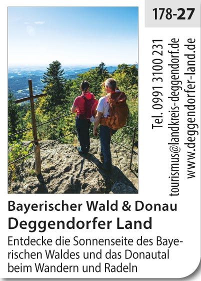 Urlaub im Deggendorfer Land - Bayerwald & Donautal