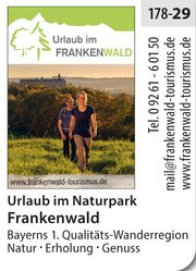 Urlaub im Naturpark Frankenwald