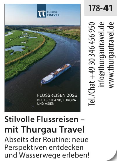 Thurgau Travel – Flussreisen