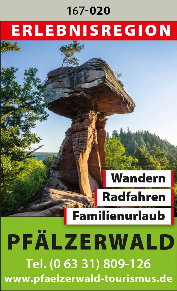 Erlebnisregion Pfälzerwald – Wandern, Radfahren, Familienurlaub