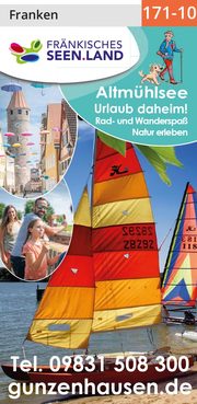 Altmühlsee – Radeln, Wandern, Natur erleben