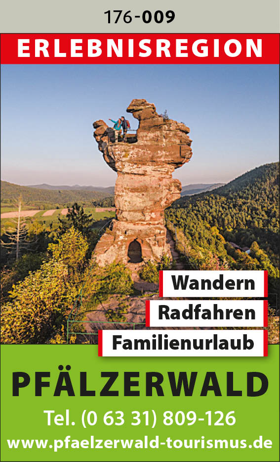 Erlebnisregion Pfälzerwald – Wandern, Radfahren, Familienurlaub