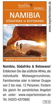 Namibia, Südafrika & Botswana