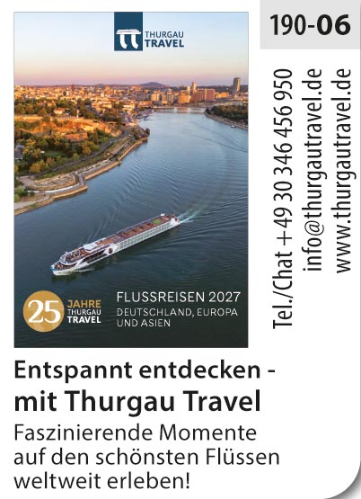 Thurgau Travel – Flussreisen
