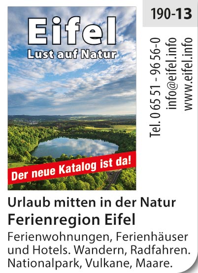 Eifel - Urlaub mitten in der Natur