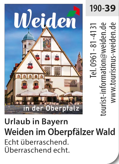 Stadt Weiden – Urlaub in Bayern