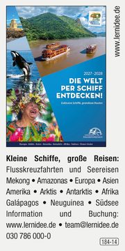 Lernidee – Die Welt per Schiff entdecken!