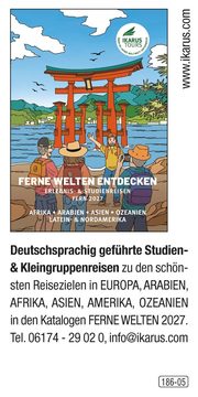 Ikarus Tours – Ferne Welten entdecken – Deutschsprachig geführte Studien- & Kleingruppenreisen