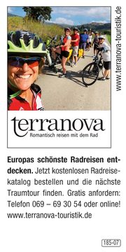 terranova – Europas schönste Radreisen entdecken