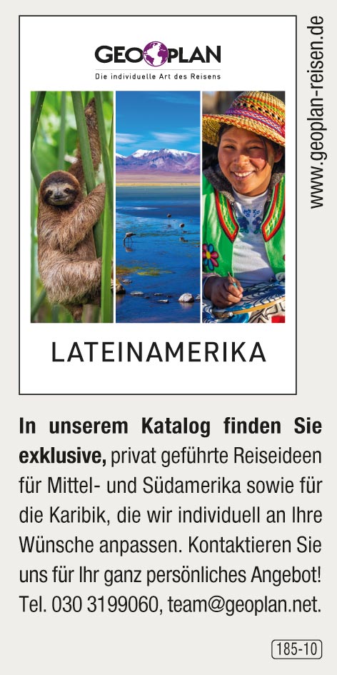 Geoplan Privatreisen  Lateinamerika